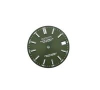 ROUREOX 28.5mm Watch Dial BGW9 Blue Luminous Applied Indices Face Fit NH35 4R35 Automatic Movement Modding for Rolex/Seiko - 15 28.5MM