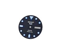 ROUREOX 28.5mm Watch Dial Day Date Window Green Luminous Applied Indices Fit NH36 4R36 Automatic Movement Modding Parts for Seiko 5 Sports - 8 28.5MM