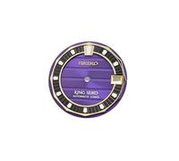 ROUREOX 28.5mm Watch Dial Horizontal Deck Pattern Green Luminous Indices Face Fit NH35 NH36 Automatic Movement Modding for King Seiko - B6 28.5MM