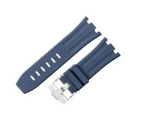 ROUREOX 28mm Silicone Watch Strap Rubber Replacement Band Waterproof Sports Wristbelt for Audemars Piguet Royal Oak Offshore 15710 15703-B2