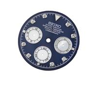 ROUREOX 29.5mm Chronograph Watch Dial Racing Style 3 Sub Dials Fit VK63 Quartz Movement Modding Parts Face for Rolex Daytona/Seiko - 6 29.5MM