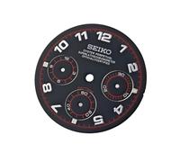 ROUREOX 29.5mm Chronograph Watch Dial Racing Style 3 Sub Dials Green Luminous Fit VK63 Quartz Movement Modding Parts for Rolex Daytona - 23 29.5MM