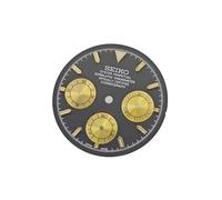 ROUREOX 29.5mm Chronograph Watch Dial Racing Style 3 Sub Dials Green Luminous Fit VK63 Quartz Movement Modding Parts for Rolex Daytona - 4 29.5MM