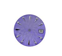 ROUREOX 29mm Watch Dial Radial Wave Texture Crystal Indices Face Fit NH35 NH36 Automatic Movement Modding Parts for Seiko Presage Cocktail Time - 2 29MM