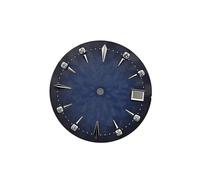 ROUREOX 29mm Watch Dial Radial Wave Texture Crystal Indices Face Fit NH35 NH36 Automatic Movement Modding Parts for Seiko Presage Cocktail Time - 3 29MM
