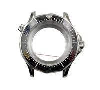 ROUREOX 30ATM Water Resistant Watch Case 41mm Fit 31mm Large Dial Domed Crystal Screw Down Crown Fit NH35 Movement Parts for Omega Seamaster Diver 300M-12 41MM