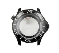 ROUREOX 30ATM Water Resistant Watch Case 41mm Fit 31mm Large Dial Domed Crystal Screw Down Crown Fit NH35 Movement Parts for Omega Seamaster Diver 300M-16 41MM