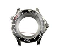 ROUREOX 30ATM Water Resistant Watch Case 41mm Fit 31mm Large Dial Domed Crystal Screw Down Crown Fit NH35 Movement Parts for Omega Seamaster Diver 300M-11 41MM