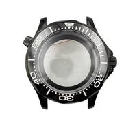 ROUREOX 30ATM Water Resistant Watch Case 41mm Fit 31mm Large Dial Domed Crystal Screw Down Crown Fit NH35 Movement Parts for Omega Seamaster Diver 300M-15 41MM