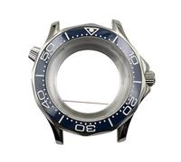 ROUREOX 30ATM Water Resistant Watch Case 41mm Fit 31mm Large Dial Domed Crystal Screw Down Crown Fit NH35 Movement Parts for Omega Seamaster Diver 300M-7 41MM