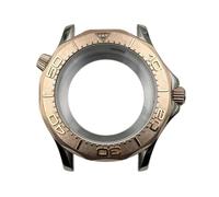 ROUREOX 30ATM Water Resistant Watch Case 41mm Fit 31mm Large Dial Domed Crystal Screw Down Crown Fit NH35 Movement Parts for Omega Seamaster Diver 300M-22 41MM