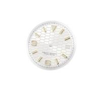 ROUREOX 31mm Oversized Watch Dial Honeycomb Texture BGW9 Luminous Face Fit NH35 NH36 Automatic Movement Modding Parts for Rolex/Seiko - 20 31MM