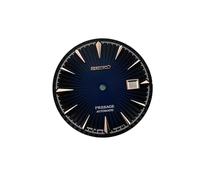 ROUREOX 35mm Oversized Watch Dial Radial Wave Texture Hands Set Fit NH35 Automatic Movement Dress Watch Modding Parts for Seiko Presage Cocktail Time - 10 35MM