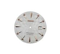 ROUREOX 35mm Oversized Watch Dial Radial Wave Texture Hands Set Fit NH35 Automatic Movement Dress Watch Modding Parts for Seiko Presage Cocktail Time - 19 35MM