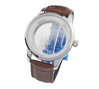ROUREOX 35mm Watch Dial Cream Ivory Face GMT 24H Scale Fit NH34 NH35 Automatic Movement Modding Parts for Grand Seiko - 3 35MM
