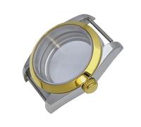 ROUREOX 36mm/39mm Smooth Bezel Watch Case Stainless Steel fits NH35 NH36 Automatic Movement Sapphire Crystal Cyclops Mod Parts for Rolex Datejust - D1 36MM