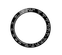 ROUREOX 38.5mm Ceramic Bezel Insert Full Luminous Tachymeter Scale 30.5mm Inner Diameter Units Per Hour Ring Mod Part - A1