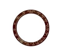 ROUREOX 38.5mm Ceramic Bezel Insert Tachymeter Scale 30.5mm Inner Diameter Units Per Hour Ring Watch Modding Part - A4