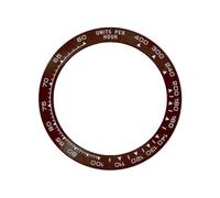 ROUREOX 38.5mm Ceramic Bezel Insert Tachymeter Scale 30.5mm Inner Diameter Units Per Hour Ring Watch Modding Part - A5
