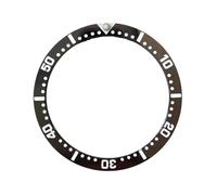 ROUREOX 38 x 31.5mm Flat Ceramic Bezel Insert, Replacement Bezel 60 Minute Watch Modding Parts for Seiko SKX007 SKX009 SKX011-A