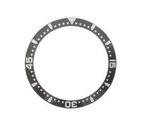 ROUREOX 38mm Black Ceramic Bezel Insert Replacement Scratch Resistant Watch Ring - Modding Parts for Seiko SKX007 Series-A10