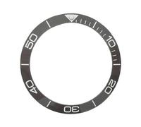 ROUREOX 38mm Black Ceramic Bezel Insert Replacement Scratch Resistant Watch Ring - Modding Parts for Seiko SKX007 Series-A7