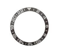 ROUREOX 38mm Black Ceramic Bezel Insert Replacement Scratch Resistant Watch Ring - Modding Parts for Seiko SKX007 Series-A2
