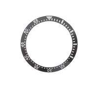 ROUREOX 38mm Black Ceramic Bezel Insert Replacement Scratch Resistant Watch Ring - Modding Parts for Seiko SKX007 Series-A16
