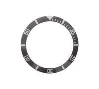 ROUREOX 38mm Black Ceramic Bezel Insert Replacement Scratch Resistant Watch Ring - Modding Parts for Seiko SKX007 Series-A13