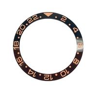 ROUREOX 38mm Ceramic Bezel Insert 24hr Scratch-Resistant Replacement Bezel Watch Modding Accessories for Rolex GMT Series-R