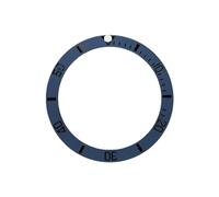 ROUREOX 38mm Ceramic Bezel Insert Matte Sandblasted Finish Sloped Ring 30.7mm Inner Diameter Anti Glare Watch Mod Parts - A1