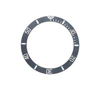 ROUREOX 38mm Ceramic Bezel Insert Matte Sandblasted Finish Sloped Ring 30.7mm Inner Diameter Anti Glare Watch Mod Parts - A5