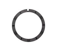 ROUREOX 38mm Ceramic Bezel Insert Matte Sandblasted Finish Sloped Ring 30.7mm Inner Diameter Anti Glare Watch Mod Parts - A7