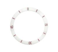 ROUREOX 38mm Ceramic Bezel Insert Modern Style Watch Ring Unique '0' Start Marker Custom Modding for Seiko SKX007 Series-A2