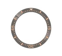 ROUREOX 38mm Ceramic Bezel Insert Replacement Luminous Pip at 12 O'Clock Scratch Resistant Watch Accessories for Rolex Submariner 007-A18