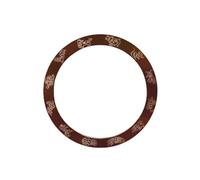 ROUREOX 38mm Ceramic Bezel Insert Replacement Vintage Style Ceramic Watch Ring Modding Parts for Seiko SKX007 Series-A10