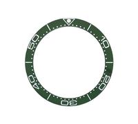 ROUREOX 38mm Ceramic Bezel Insert Replacement Watch Ring with Luminous Pip Watch Modding for Omega Seamaster 300 Collection-A8
