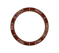 ROUREOX 38mm Ceramic Bezel Insert Sloped Watch Ring 30.7mm Inner Diameter Replacement Part DIY Modding Accessory - A12