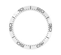 ROUREOX 38mm Ceramic Bezel Insert Sloped Watch Ring 30.7mm Inner Diameter Replacement Part DIY Modding Accessory - A22