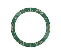 ROUREOX 38mm Ceramic Bezel Insert Sloped Watch Ring 30.7mm Inner Diameter Replacement Part DIY Modding Accessory - A15