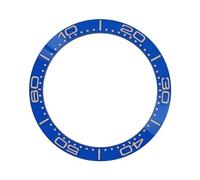 ROUREOX 38mm Ceramic Bezel Insert Sloped Watch Ring 30.7mm Inner Diameter Replacement Part DIY Modding Accessory - A6