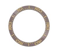 ROUREOX 38mm Ceramic Bezel Insert Sloped Watch Ring 30.7mm Inner Diameter Replacement Part DIY Modding Accessory - A17