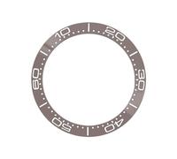 ROUREOX 38mm Ceramic Bezel Insert Sloped Watch Ring 30.7mm Inner Diameter Replacement Part DIY Modding Accessory - A16