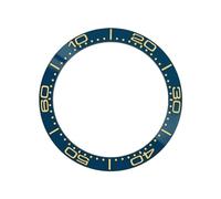 ROUREOX 38mm Ceramic Bezel Insert Sloped Watch Ring 30.7mm Inner Diameter Replacement Part DIY Modding Accessory - A8