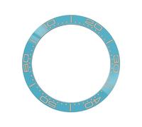 ROUREOX 38mm Ceramic Bezel Insert Sloped Watch Ring 30.7mm Inner Diameter Replacement Part DIY Modding Accessory - A21