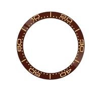 ROUREOX 38mm Ceramic Bezel Insert Sloped Watch Ring 30.7mm Inner Diameter Replacement Part DIY Modding Accessory - A11