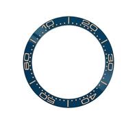 ROUREOX 38mm Ceramic Bezel Insert Sloped Watch Ring 30.7mm Inner Diameter Replacement Part DIY Modding Accessory - A9