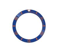 ROUREOX 38mm Ceramic Watch Bezel Insert with Tachymeter Scale Watch Repair & Mod Parts for Rolex Submariner Series-A6