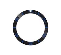ROUREOX 38mm Ceramic Watch Bezel Insert with Tachymeter Scale Watch Repair & Mod Parts for Rolex Submariner series-A18