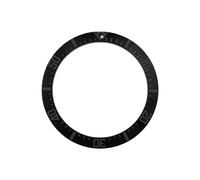 ROUREOX 38mm Classic Style Ceramic Bezel Insert with Coloured Accents High-Gloss Replacement Ring for Rolex Sea-Dweller 4000 SEA Model-A1